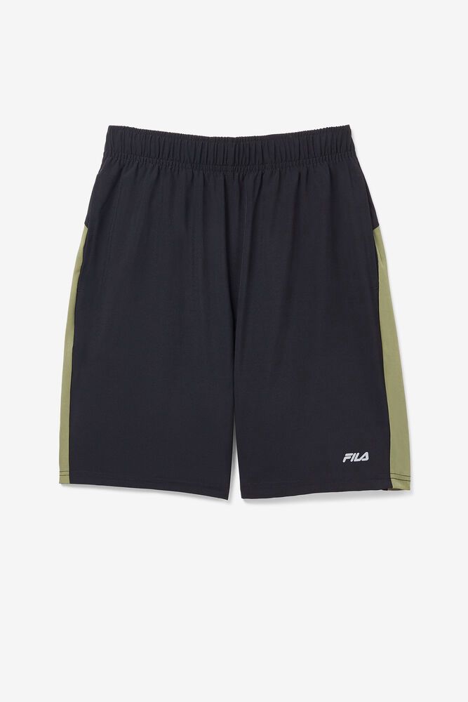 Fila Shorts Rafeeq Mens Black - India CSN-465302